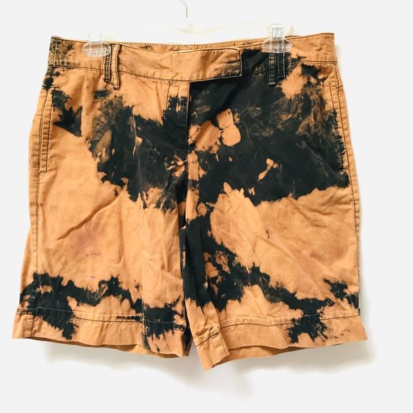 LOFT Pants - ANN TAYLOR x Custom Shorts Size 8 Cargo Black dyed